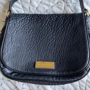 Marc by Marc Jacobs black leather crossbody